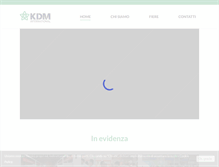 Tablet Screenshot of kdm-international.com